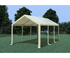 Stabilezelte Partyzelt Pavillon 3x6m Modular Pro PVC wasserdicht beige