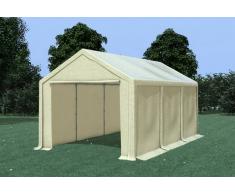 Stabilezelte Partyzelt Pavillon 3x6m Modular Pro PVC wasserdicht beige