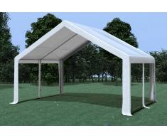 Stabilezelte Partyzelt Pavillon 5x4m Modular Pro PVC wasserdicht weiß
