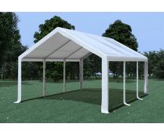 Stabilezelte Partyzelt Pavillon 4x6m Modular Pro PVC wasserdicht weiß
