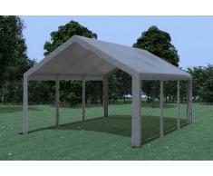 Stabilezelte Partyzelt Pavillon 4x6m Modular Pro PE wasserdicht grau