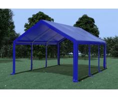Stabilezelte Partyzelt Pavillon 4x6m Modular Pro PVC wasserdicht blau