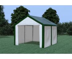 Stabilezelte Partyzelt Pavillon 3x4m Modular Pro PE wasserdicht grün / weiß