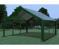 Stabilezelte Partyzelt Pavillon 5x6m Modular Pro PVC wasserdicht grün