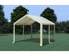 Stabilezelte Partyzelt Pavillon 3x4m Modular Pro PVC wasserdicht beige