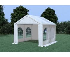 Stabilezelte Partyzelt Pavillon 3x4m Modular Pro PVC wasserdicht weiß