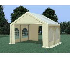 Stabilezelte Partyzelt Pavillon 4x4m Modular Pro PVC wasserdicht beige
