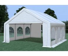 Stabilezelte Partyzelt Pavillon 5x6m Modular Pro PVC wasserdicht weiß
