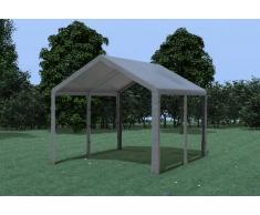 Stabilezelte Partyzelt Pavillon 3x4m Modular Pro PE wasserdicht grau