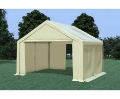 Stabilezelte Partyzelt Pavillon 4x4m Modular Pro PVC wasserdicht beige