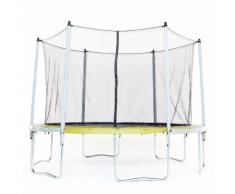 Trampolin Essential 365 mit Schutznetz grün
