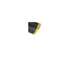 Notrax Anti-Rutschmatte, Höhe 12 mm - Breite 600 mm, pro lfd. m - schwarz/gelb