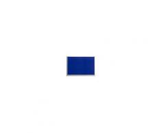 Vanerum Pinnwand - aus Filz, blau - Breite 900 mm, Höhe 600 mm Filz-Pinwand