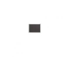 office akktiv Premium Pinnwand aus Stoff - Hoch-oder Querformat - grau, BxH 600