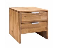 Empinio24 Nachttisch LENA Farbe Braun Asteiche, Eiche, Wildeiche Massivholz Breite 40 cm
