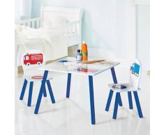 Kindersitzgruppe, 3-tlg., Autos, mehrfarbig