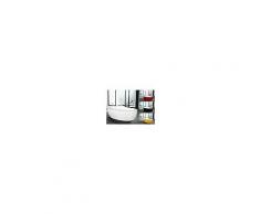 shower design Freistehende Badewanne Marmara - 206 L - Schwarz
