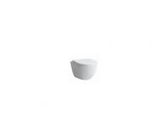 Laufen Pro Wand-Tiefspül-WC 8209660000001 weiß, Spülrandlos, Ausladung 53 cm