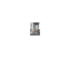 Kermi 5-Eck-Duschkabine Ibiza 2000 Pendeltür 90x75x200, 45/30, weiss, ESG klar Clean