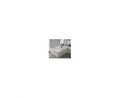 Hoesch Ergo Eckbadewanne 6438.010305 164 x 164 cm, weiß, Ausstattung chrom