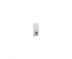 Geberit Monolith Plus Wand WC Modul 131231SI5 Bauhöhe 114 cm, Glas weiß, Anschl. hinten mittig