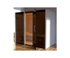 weka infrarotkabine »sintra gr. 2« 212x125x190 cm weiß