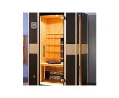 weka infrarotkabine »vera gr. 1« 108x99x190 cm anthrazit