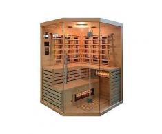 home deluxe infrarotkabine »sahara xxl« b/t/h: 150/150/200 cm für bis zu 4 personen
