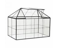 HK living mini glass greenhouse Mini-Gewächshaus