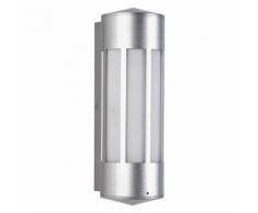 Albert Aluminiumguss Wandleuchte B: 11 H: 34 T: 15,5 cm, Lampen Ø 11 cm, silber 690240, EEK: A++