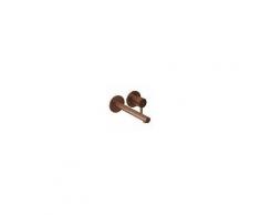Herzbach Design iX PVD Wand Waschtischarmatur 21139545139, Copper Steel, Auslauflänge 210mm