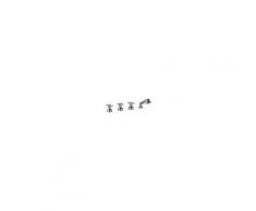 Herzbach Anais Wannenrandarmatur 32419000804 weiß-gold, 4-Loch Fliesen/Wannenrandmontage