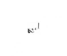 Herzbach NeoCastell Wannenarmatur 12127250101 4-Loch Fliesen-/Wannenrandmontage, chrom