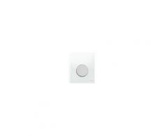 TECEloop Urinal Betätigungsplatte 9242659 Glas weiß, Taste chrom matt