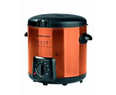 Multi-Fritteuse 2in1, schwarz/kupfer