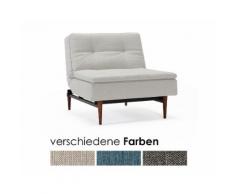 Innovation Dublexo Stuhl Styletto Dunkles Holz/Schwarz / 563 Twist Charcoal