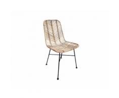 SIT Rattan Vintage Stuhl Metall 5339-01 / B 44 x H 87 x T 57 cm