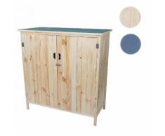 Geräteschrank HWC-D56, Gerätehaus Gartenschrank Gartenschuppen 120x115x55cm ~ Variantenangebot