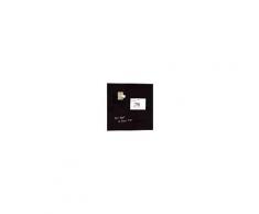 sigel Magnettafel 100x100cm schwarz SIGEL GL200 artverumXL