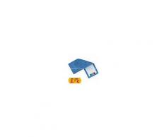 Wischmop Mopptex Microfasermop Speed blau 50 cm kurzfloorige Microfaser, mit Wasserdepot und Farbcodierung