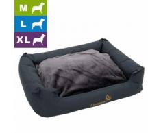 Hundebett Sleepy Time grey - L 100 x B 75 x H 30 cm