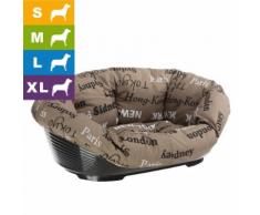 Ferplast Hundekorb Sofà mit Bezug - L 61,5 x B 45 x H 21,5 cm