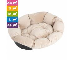 Ferplast Hundekorb Sofà mit Bezug - L 49 x B 36 x H 17,5 cm