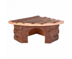 Eck-Spielhaus für Kleintiere L 32 x B 21/21 x H 13cm
