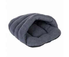 Kuschelbett Slider, L 58 x B 55 x H 25 cm, dunkelgrau, Katze