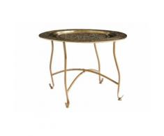 Tablett-Tisch abnehmbar vom Ständer, H/Ø ca. 42/59cm, groß, heine home