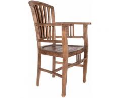Armlehnstuhl aus recyceltem Teak-Altholz »Coral«, FSC®-zertifiziert, SIT-Möbel