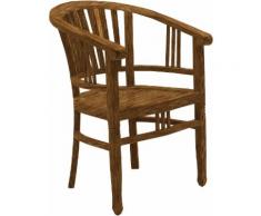 Armlehnstuhl aus recyceltem Teak-Altholz, »Coral«, FSC®-zertifiziert, SIT-Möbel