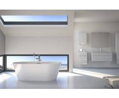 Bad11 Freistehende Badewanne LORETTA weiß Sanitäracryl 170 cm