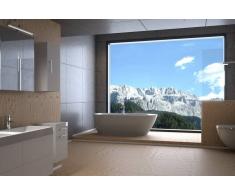 Bad11 Freistehende Badewanne LORENA weiß Sanitäracryl 180 cm